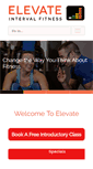 Mobile Screenshot of elevateintervalfitness.com